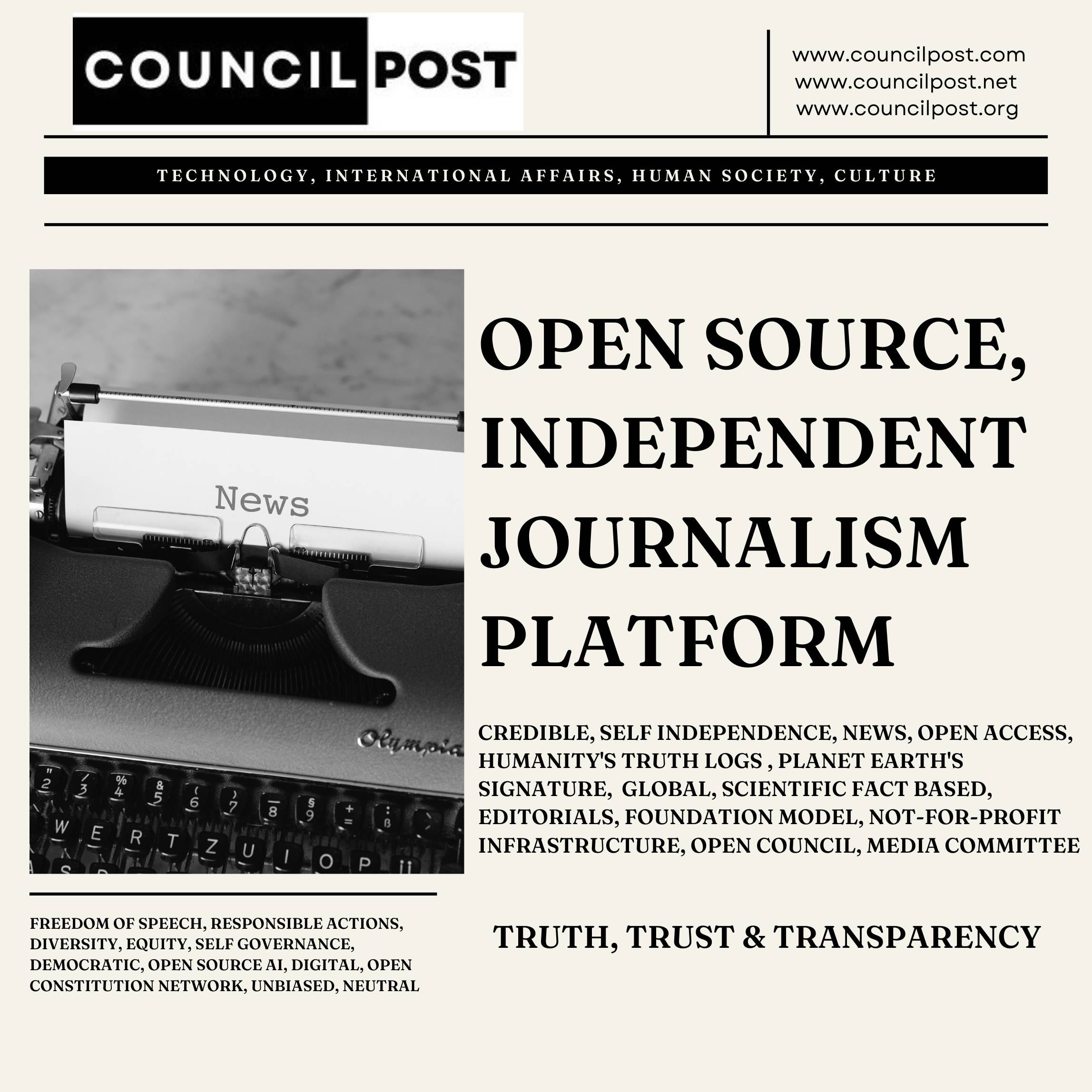 Council Post, an independent media platform, powered by open source AI